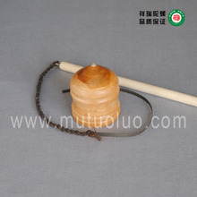 枣木健身陀螺8cm(送鞭子)--学生陀螺 玩具陀螺 木质陀螺 打陀螺