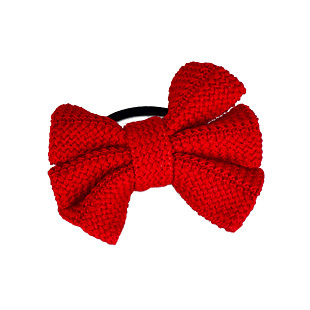  10309 名朵饰品 发绳毛线蝴蝶结发圈头花 头饰结婚发饰韩版韩国