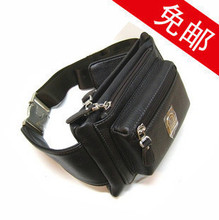 800防伪 专柜正品 牛皮 LTWFRANE老人头 男士腰包 8271O96