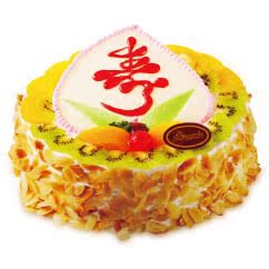  福建省著名商标向阳坊sunmile生日蛋糕 祝寿蛋糕系列 蟠桃献寿