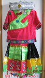 云南少数民族儿童苗族服装/小女孩苗族舞蹈演出服装/舞台壮族服饰