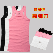 2012 百搭 中长款 工字背心 女 打底背心 纯棉