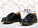 翠翠家疯抢Dr.Martens 马丁鞋1461商务皮鞋情侣鞋3孔黑色帅气硬皮