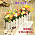 仿真花 假花 仿真花套装 装饰花 绢花 栅栏花艺套装 多种可选
