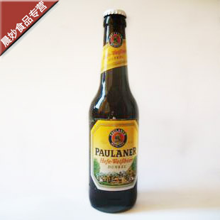  【德国】柏龙慕尼黑酵母型黑小麦啤酒 宝来纳黑啤330ml/瓶 上市！