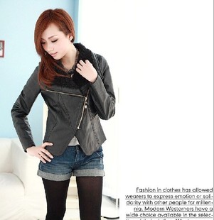 求购<em>胖MM穿</em>的PU皮衣,深<em>灰色</em>最好里面加绒。