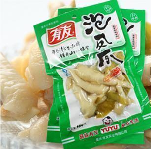  重庆特产 有友泡椒凤爪最新包装~震撼味觉100g年货 江浙沪满包邮