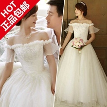 2012新款婚纱 关悦同款婚纱 明星婚纱公主韩版婚纱豪华珠绣婚纱