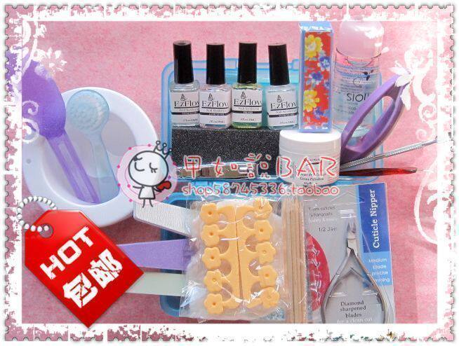 美甲工具 美甲用品 超豪华基础套装 23件 指甲修护 美甲 套装