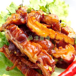  香辣腊猪肠250克 湖南特产小吃休闲零食私房菜 腊肠肥肠猪大肠