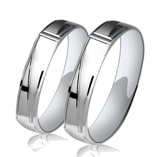  【浪漫丽人】pt990/铂金/青春阳光/铂金戒指/情侣对戒/一对