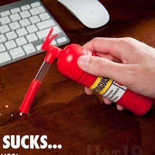 originality Fire Extinguisher mini Fire extinguishing tube modeling Desktop Vacuum Cleanerin the 3C Digital Accessories, USB Computer Peripherals , USB Vacuum cleaner category - from Buy2taobao.com to provide professional Taobao agent buy service