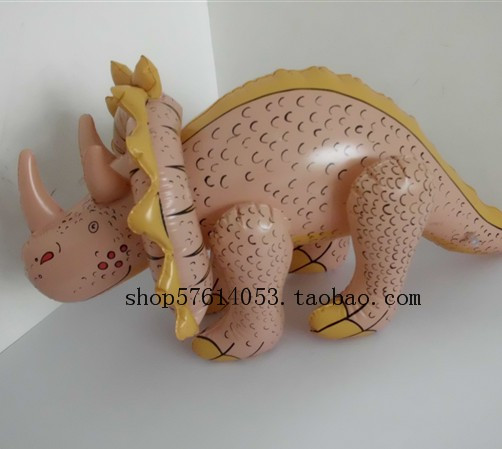 充气恐龙儿童生日礼物玩具舞台校园道具仿真玩具活动三角龙|msdalam kategori Toy/bayi/teka-teki/blok bangunan/model, elektronik/cahaya/berudara/mainan rumit, kembung mainan plastik (tidak meletakkan bahan-bahan lain) - dari Buy2taobao.com untuk memberikan perkhidmatan ejen Taobao profesional membeli