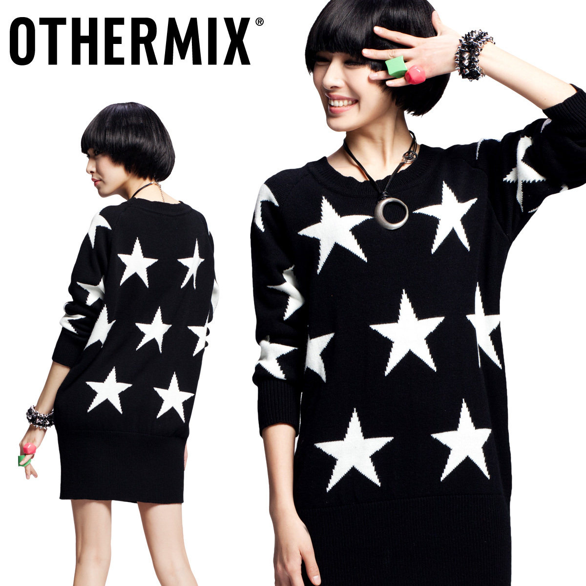 ���� ��&Ԥ OTHERMIX�����Ứ���ɼӺ�ӳ���ë����֯��ŮM