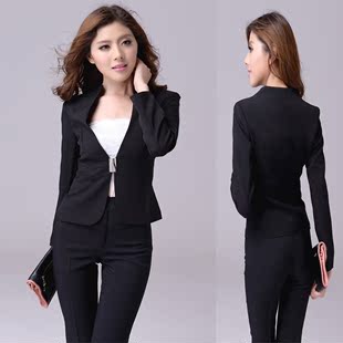  职业装女装ol女裤套装韩版时尚小西装正装工作服西服套装面试装