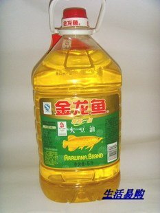  金龙鱼 食用 精炼一级大豆油5L批发团购 满包邮