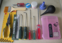 批发 专业加粉工具套装 硒鼓加碳粉工具 打印机维修工具 共14件