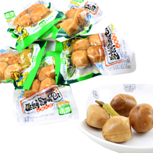  零食盛望泡椒鹌鹑蛋 四川成都风味 鹌鹑蛋 35g(40)4粒/袋