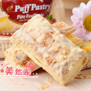 金冠 进口食品 零食 台湾宏亚77蜜兰诺松塔 12小包/盒 192g  饼干