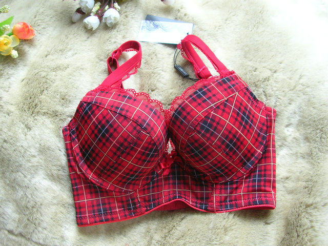 歌瑞*GAIN--REEL<em>文胸 胸围</em>苏格兰女孩(红色格