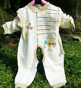 星星条纹图案婴幼儿春秋哈衣*爬服*身衣*春秋