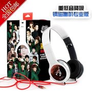 送海报EXO M团金钟大CHEN标志同款周边魔音头戴式可折叠耳机