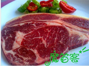  安格斯肉眼牛排【魔笛客】 10件包邮 送酱汁 黄油 刀叉