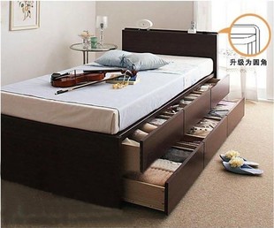 MY330多功能床 日式家具收纳床 定制韩式双人