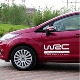 德克反光汽车贴纸 WRC车身贴 个性车门贴 WRC拉力赛拉花汽车改装