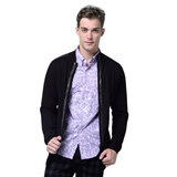 卓兰茸原 <em>男士</em> 纯山羊绒衫 男式 <em>圆领 毛衣</em> zhje