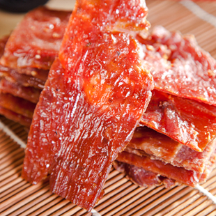  江苏特产 猪肉脯碎片/芝麻猪肉脯付片/古法火腿|猪肉脯付片250g