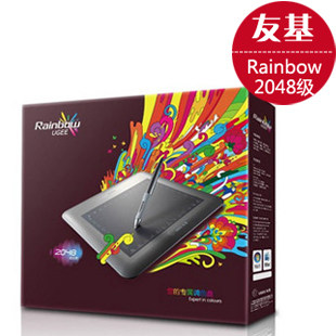 友基绘图板 RAINBOW 2048级 电脑 手绘板 数位板 绘画板 特价