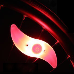 INBIKE Willow bike bicycle light wind  wheel of fire-valve nozzle lamp spokes light