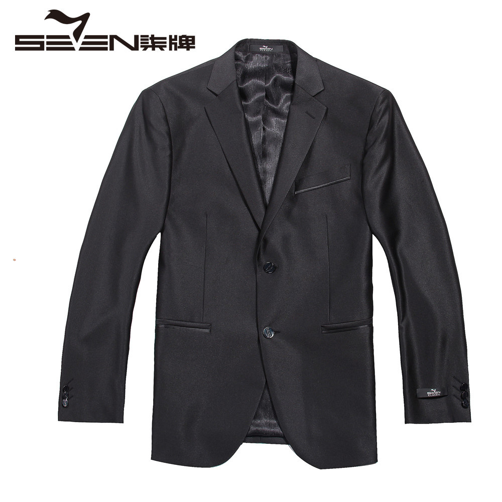 2012秋冬柒牌男装正品西装男商务休闲时尚高级西服套装E99C121388