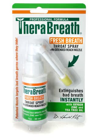 美国进口 去除口臭特效口腔溃疡鼻炎TheraBre