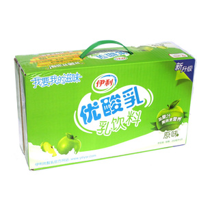  【天猫超市】伊利牛奶  原味优酸乳饮料 250ml*24盒/箱