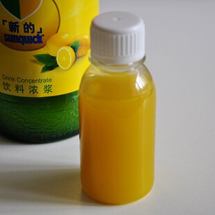  烘焙原料 Sunquick 新的柠檬汁 浓浆浓缩柠檬汁  100ML分装