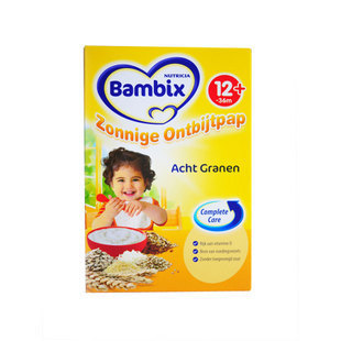  荷兰牛栏12种维生素及多种谷麦营养米糊米粉12个月+ 补钙铁