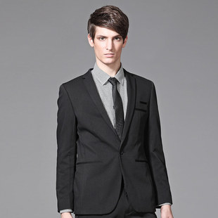  春装西服 GXG专柜正品 男士时尚休闲修身潮流结婚西服#99113301