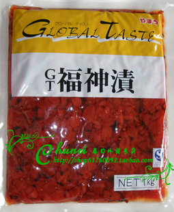  【雅玛屋旗舰店】福神渍1kg  雅玛屋酱菜 出口日本咸菜