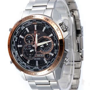  时计名表城 CASIO EDIFICE顶级光能极速赛车表EQS-500DB-1A2现货