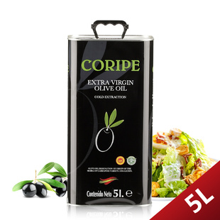  西班牙原产地 原装进口 特级初榨橄榄油食用 5L/升PDO认证高品质