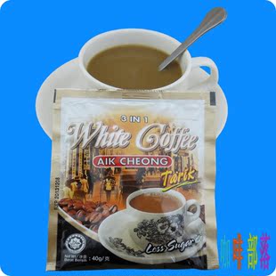  马来西亚益昌老街低糖白咖啡3in1速溶 40g*15包 600g