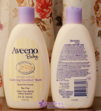 新到现货 美国Aveeno baby 宝宝舒缓镇静薰衣草沐浴液 236ml