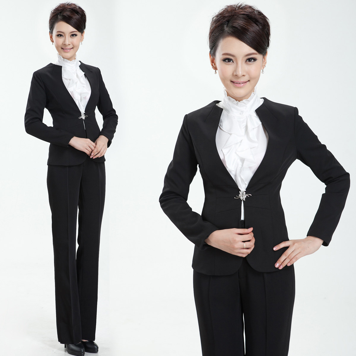万嘉宜莱 职业女装套装 <em>女士</em>职业装 <em>美容师</em>工作
