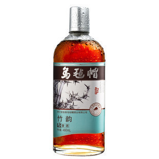  乌毡帽黄酒/乌毡帽竹韵黄酒480ml 1*6 一箱价 江浙沪包邮