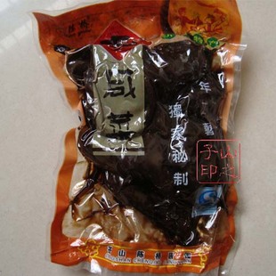  山东老咸菜 下饭菜 黑咸菜 私房菜 独家秘制真空包装山东特产
