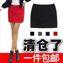 2011新款短裙秋冬裙半身裙A字裙毛呢裙子打底裙花苞裙女包臀裙