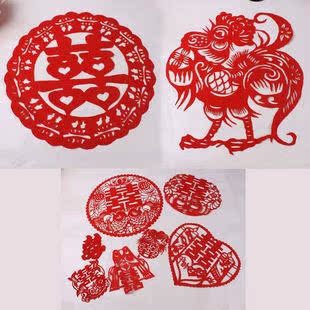 结婚喜字婚房装饰 喜字/婚庆用品/婚庆喜字金鸡报喜套喜/剪纸喜字 结婚喜字婚房装饰 喜字/婚庆用品/婚庆喜字金鸡报喜套喜/剪纸喜字