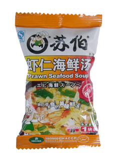  亏本清仓 苏伯 虾仁海鲜汤 速食 苏伯汤 10g包邮一周后统一发货